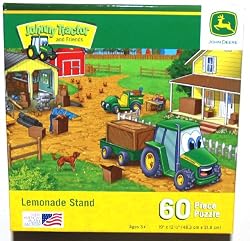 John Deere Jr. Lemonade Stand, 60 Piece Jigsaw Puzzle (1 Each)