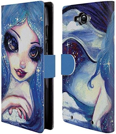 Official Natasha Wescoat Ice Mermaids Leather Book Wallet Case Cover For Motorola DROID Turbo