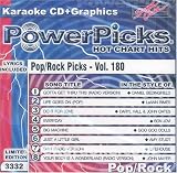 sound choice powerpicks karaoke pop rock picks vol 180 limited edition cd-g