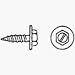 United States Hdwe. S-932D Hex Washer Head Screw