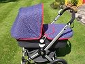 Exclusive 3 Piece Set for Bugaboo - Hood, Apron & Seat Liner - Go Cosmic