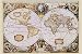 Map of the World Art Print Poster By Anonymous, 36  x 24 