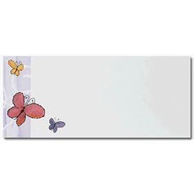 Butterflies Matching Envelope by Lenmar