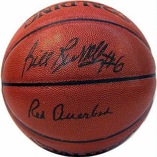 Autographed Bill Russell Ball - with 