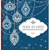 peace on earth adult coloring book color and contemplate the spirit of the season