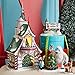 Department 56 North Pole Village Rudolph's S and G Tree Toppers Lit House, 8.66 inch