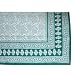 Block Prints Cotton Bedspread for Bedroom Asian Indian Twin Size
