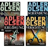 Adler Olsen Quadrilogie Erbarmen Sch�ndung Erl�sung Verachtung Fall 1 2 3 4 f�r Carl M�rck Sonderdezernat Q