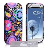 Samsung Galaxy S3 Case Jellyfish Silicone Cover With Screen Protectorby Yousave Accessories
