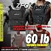 (Weekly Special Sale - 50% Off/5 Days Only !) NEW! ZFO SportsTM -60LBS Adjustable Weighted Vest (WEIGHTS INCLUDED.One size fits all.)