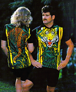 TIGER Cycling Jersey Biking Shirt Bicycle