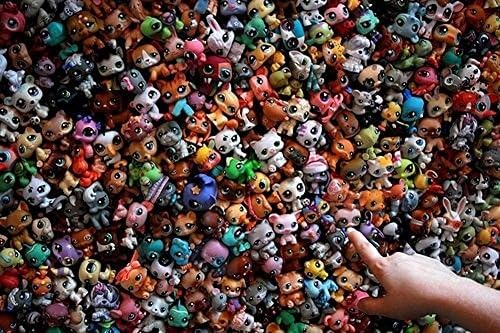 Lot 20 PCS Littlest Pet Shop Cute Cat Dog Figures Random Kids Chrismas Xmas Toys