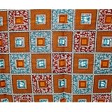 African Print- Ankara Fabric Clothing Designs - Super Dutch Wax Material For Fashion, Dresses, Top, Skirt, Jewelry, Shoes, Bags, Head Wraps, Dashiki Shirt -Styles With Patterns Of Prints. Lifetime Guaranteed. Peacock -6 Yards