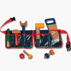 Childrens Toyshop  Toys : Carpenters Toolbelt