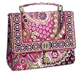 Vera Bradley Julia Handbag Purse in Very Berry Paisley