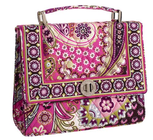 Vera Bradley Julia Handbag Berry Paisley
