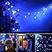 [Commercial Grade]Outdoor Blue Led Christmas Lights,13 Ft 25 C7 Bulb,Indoor Decorative Xmas Tree Lights,Wedding Party Garden Holiday Halloween Festive Mood Lighting to Bright Your Home Up-MAXINDA