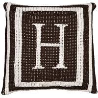 Personalized Thick Frame Initial Pillow