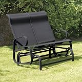 Suntime Boston Twin Garden Seat Glider Black