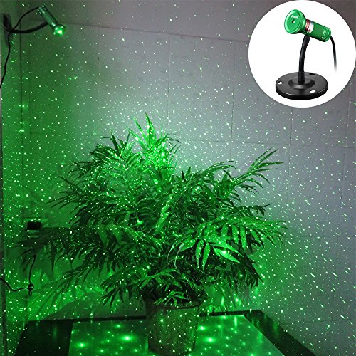 Green Light Landscape Projector Laser Decorative Lighting for Outdoor and Indoor Decoration, Wedding, Holiday Lighting
