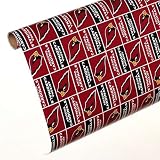 NFL Arizona Cardinals Spirit Block Wrapping Paper