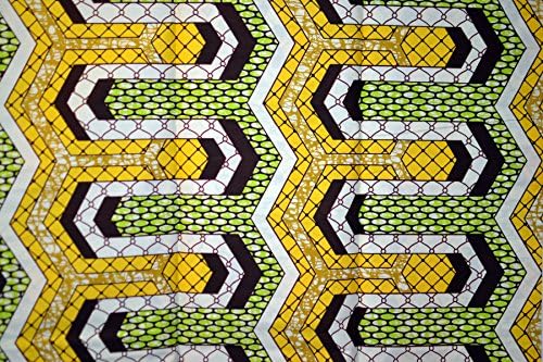 African Print- Ankara Fabric Clothing Designs - Wax Material For Fashion, Dresses, Top, Skirt, Jewelry, Shoes, Bags, Head Wraps, Dashiki Shirt -Styles With Patterns Of Prints. Lifetime Guaranteed. Garland -6 Yards