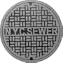 Fred Feet First Manhole Mat NY