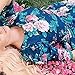 Cutecc Women Lady Long Sleeve Floral Party Cocktail Long Maxi Dress (XL)