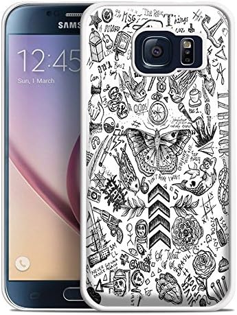 all tattoos direction band for Samsung Galaxy S6 White case