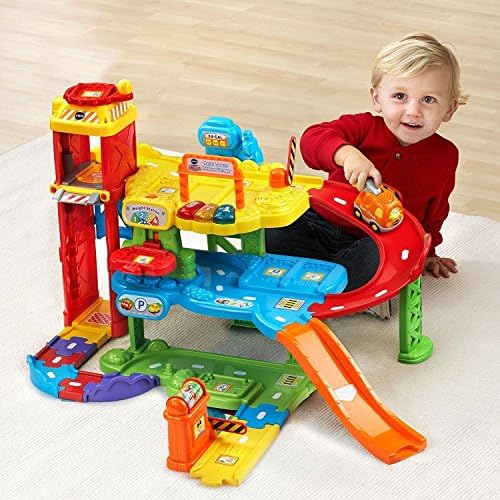 VTech Enhance your Child's Creativity Go Go Smart Wheels Park and Learn Deluxe Garage Playset