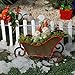 Jeremie Corporation Sleigh for Miniature Garden, Fairy Garden