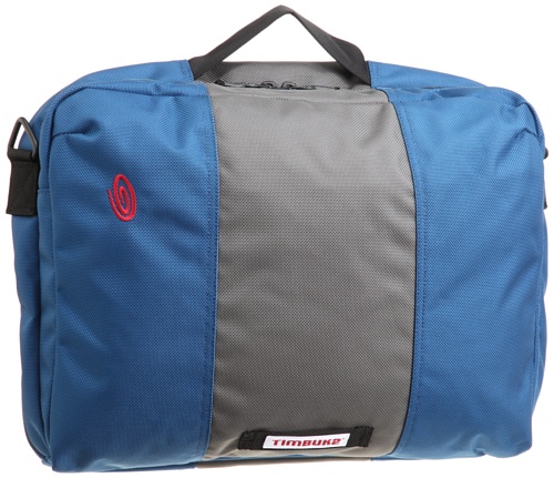 Timbuk2 Cubicle Messenger Bag, Gunmetal/Blue/Black, Medium