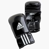Adidas 'SHADOW' Boxing Gloves 'ClimaCool' (Size: 12oz) (Colour: Black / White )