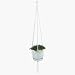 Outdoor Living : Macrame Plant Hanger (PH300-WH) 6 each