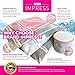 Lingerie Bags For Laundry - Premium Quality - 5 Piece Set Includes Bra Bag - Extra Light And Micro-Meshed To Allow Optimal Washing Whilst Protecting Your Delicates From Tear And Snags -Extending Usage