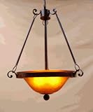 Amber Pendant Chandelier