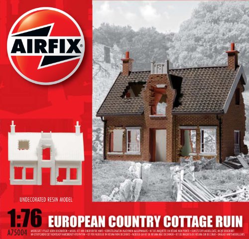 Airfix 1:76 European Country Cottage Ruin