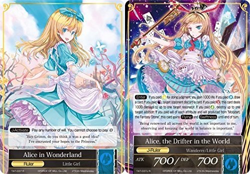 Force of Will Alice in Wonderland // Alice, the Drifter in the World TAT-037-J R