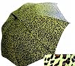 Punk Rock Retro LEOPARD PRINT Rain Umbrella