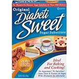 DiabetiSweet Sugar Substitute, Original, 16-Ounce Bags (Pack of 3)