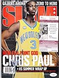 Chris Paul New Orleans Hornets Signed Autographed Magazine Cover Coa JSA CERTIFIED