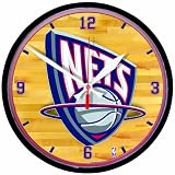 NBA New Jersey Nets Round Clock