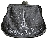 Lulu Guinness I'd Rather Be in Paris Mini Frame Purse