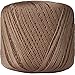 Threadart 100% Pure Cotton Crochet Thread - Size 10 - Color 33 - LT BROWN