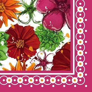 Floral Splash Luncheon Napkin