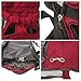 Pettom Dog Front Backpack Carrier for Small Pet Outdoor Walking Hiking Travel (S, Pink)