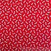 Tossed Bones Dog Bandanas in Red