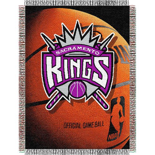 Sacramento Kings NBA Woven Tapestry Throw Blanket (48x60")"