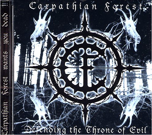 Carpathian Forest - Defending The Throne Of Evil - Zortam Music