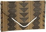 61sG%2BKBXtrL. SL160  BCBGeneration Aztec Clutch,Black,one size